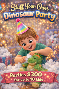 Fête  d'anniversaire dinosaure à remplir soi-même
