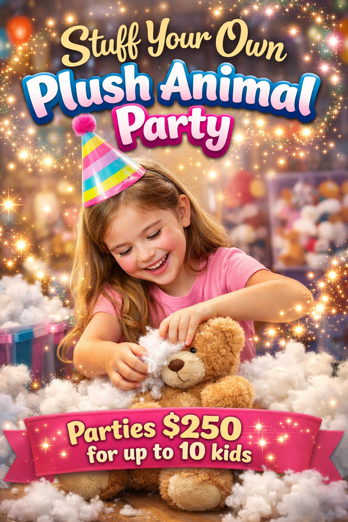 Make Your Own Plush Animal Birthday Party