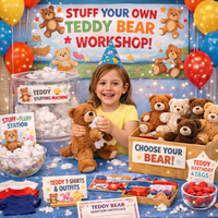 Make Your Own Plush Animal Birthday Party