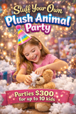 Make Your Own Plush Animal Birthday Party Montreal