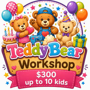 Make Your Own Plush Animal Birthday Party Montreal