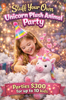 Stuff Your Own Unicorn Birthday Party
